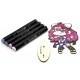 Kit figurine a colorier kunoichi 15cm bois - avec 4 marqueurs - manga chibis-lilojouets-questembert-muzillac-morbihan