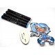Kit figurine a colorier magical girl 15cm bois - avec 4 marqueurs - manga chibis-lilojouets-questembert-muzillac-morbihan