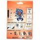 Kit figurine a colorier magical girl 15cm bois - avec 4 marqueurs - manga chibis-lilojouets-questembert-muzillac-morbihan