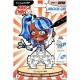Kit figurine a colorier magical girl 15cm bois - avec 4 marqueurs - manga chibis-lilojouets-questembert-muzillac-morbihan