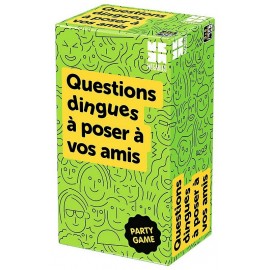 JEU QUESTIONS DINGUES A POSER A VOS AMIS - 400 CARTES - PARTY GAME MEGABLEU-LiloJouets-Questembert-Muzillac-Morbihan