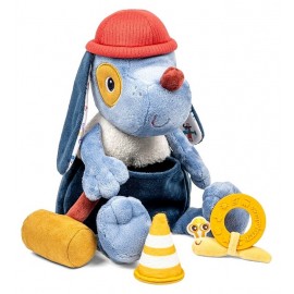 PELUCHE D'ACTIVITES CHIEN JULES BRICOLEUR SURPRISES - LILLIPUTIENS-LiloJouets-Questembert-Muzillac-Morbihan