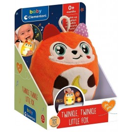 PELUCHE VEILLEUSE RENARD 13CM - TWINKLE TWINKLE LITTLE FOX - BABY CLEMENTONY-LiloJouets-Questembert-Muzillac-Morbihan
