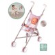 Poussette canne metal 57cm - baby nurse smoby-lilojouets-questembert-muzillac-morbihan