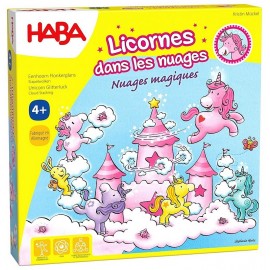 JEU LICORNES DANS LES NUAGES - NUAGES MAGIQUES - HABA-LiloJouets-Questembert-Muzillac-Morbihan