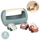 Valisette pack 3 vehicules - little smoby-lilojouets-questembert-muzillac-morbihan