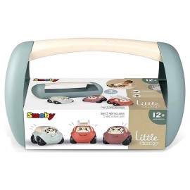 VALISETTE PACK 3 VEHICULES - LITTLE SMOBY-LiloJouets-Questembert-Muzillac-Morbihan