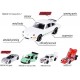 Coffret racing 5 voitures porsche 1.64e - turbo lanceur avec podium - majorette-lilojouets-questembert-muzillac-morbihan