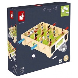 MINI BABYFOOT EN BOIS 33X31X10CM - JANOD-LiloJouets-Questembert-Muzillac-Morbihan