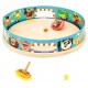 Jeu de toupies billes et arene 28cm - gamme applepop janod-lilojouets-questembert-muzillac-morbihan