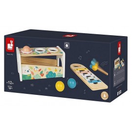 TAP TAP BOULE ET XYLOPHONE EN BOIS - GAMME PURE JANOD-LiloJouets-Questembert-Muzillac-Morbihan