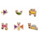 Blocs translucides - 12 pieces bois - janod-lilojouets-questembert-muzillac-morbihan