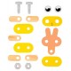 Brico'kids petits animaux a bricoler - 53 pieces bois - janod-lilojouets-questembert-muzillac-morbihan
