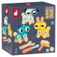 Brico'kids petits animaux a bricoler - 53 pieces bois - janod-lilojouets-questembert-muzillac-morbihan