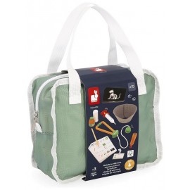 LA MALLETTE DU VETERINAIRE - SAC SOUPLE ET ACCESSOIRES BOIS - JANOD-LiloJouets-Questembert-Muzillac-Morbihan