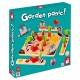 Jeu garden panic - gare a la taupe - jeu d'association en bois - janod-lilojouets-questembert-muzillac-morbihan