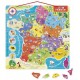 Puzzle france magnetique - jouets56.fr - magasins jouets sajou du morbihan en bretagne