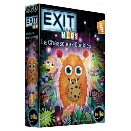 JEU EXIT KIDS - LA CHASSE AUX COOKIES - ESCAPE GAME-LiloJouets-Questembert-Muzillac-Morbihan