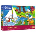 PUZZLE DISNEY DONALD A LA PECHE 160 PIECES 41X28CM - TREFL