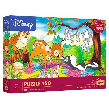 PUZZLE DISNEY BAMBI ET SES AMIS 160 PIECES 41X28CM - TREFL-LiloJouets-Questembert-Muzillac-Morbihan