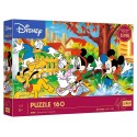 PUZZLE DISNEY MICKEY ET SES AMIS 160 PIECES 41X28CM - TREFL