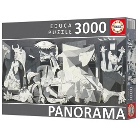PUZZLE GUERNICA P.PICASSO 3000 PIECES 120X85CM - EDUCA-LiloJouets-Questembert-Muzillac-Morbihan