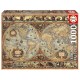 Puzzle orbis terrarum carte monde ancienne 1000 pieces 68x48cm - educa-lilojouets-questembert-muzillac-morbihan