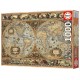 Puzzle orbis terrarum carte monde ancienne 1000 pieces 68x48cm - educa-lilojouets-questembert-muzillac-morbihan