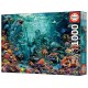 Puzzle recif de corail dieu poseidon 1000 pieces 68x48cm - educa-lilojouets-questembert-muzillac-morbihan