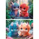 Puzzles monstres mignons 2x100 pieces 28x40cm - educa-lilojouets-questembert-muzillac-morbihan