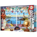 PUZZLE VIE PORTUAIRE 1000 PIECES 68X48CM - EDUCA