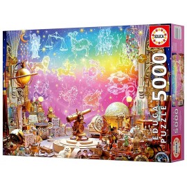 PUZZLE ASTROLOGIE ASTRONOMIE 5000 PIECES 157X107CM - EDUCA-LiloJouets-Questembert-Muzillac-Morbihan