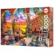 Puzzle venise illustration 4000 pieces 136x96cm - educa-lilojouets-questembert-muzillac-morbihan