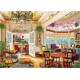 Puzzle vie en bord de mer illustration 3000 pieces 120x85cm - educa-lilojouets-questembert-muzillac-morbihan