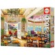 Puzzle vie en bord de mer illustration 3000 pieces 120x85cm - educa-lilojouets-questembert-muzillac-morbihan