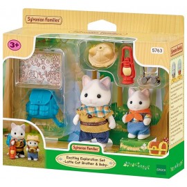 PACK DUO D'EXPLORATEURS 2 FIGURINES ET ACCESSOIRES SYLVANIAN FAMILIES-LiloJouets-Questembert-Muzillac-Morbihan