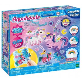 COFFRET AQUABEADS LES LICORNES FEERIQUES 1500 PERLES-LiloJouets-Questembert-Muzillac-Morbihan