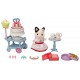 Pack le gouter d'anniversaire avec figurine chat - sylvanian families-lilojouets-questembert-muzillac-morbihan