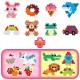 Mallette d'initiation aquabeads - 900 perles classiques et etoiles-lilojouets-questembert-muzillac-morbihan