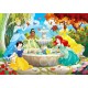 Puzzle princesses disney 60 pieces supercolor 33x23cm - clementoni-lilojouets-questembert-muzillac-morbihan
