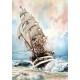 Puzzle bateau amerigo vespucci 1000 pieces 50x70cm avec poster - clementoni-lilojouets-questembert-muzillac-morbihan