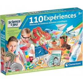 COFFRET SCIENTIFIQUE 110 EXPERIENCES - SCIENCE&JEU LABORATOIRE-LiloJouets-Questembert-Muzillac-Morbihan
