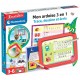 Mon ardoise 3en1 - atelier d'ecriture - trace dessine ecris - clementoni-lilojouets-questembert-muzillac-morbihan