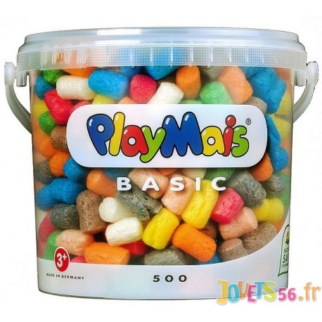 PLAYMAIS SEAU 5L - Jouets56.fr - Magasins Jouets SAJOU du Morbihan en Bretagne