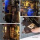 Maquette la maison magique - book nook serre-livres diy - 216 pieces - rolife-lilojouets-questembert-muzillac-morbihan