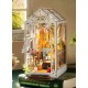 Maquette la serre de jardin - book nook serre-livres diy - 176 pieces - rolife-lilojouets-questembert-muzillac-morbihan