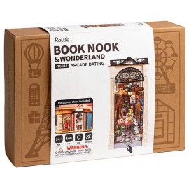MAQUETTE ARCADE LA RENCONTRE - BOOK NOOK SERRE-LIVRES DIY - 148 PIECES-LiloJouets-Questembert-Muzillac-Morbihan