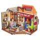 Maquette la librairie du coin - maison miniature diy - 108 pieces - rolife-lilojouets-questembert-muzillac-morbihan