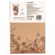 Maquette lys roses - fleurs en bois dans pot - 13x9x25cm 73 pieces - rowood-lilojouets-questembert-muzillac-morbihan