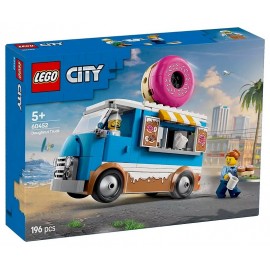 60452 LE FOOD-TRUCK DE DONUTS - 196 PIECES - LEGO CITY-LiloJouets-Questembert-Muzillac-Morbihan